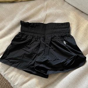 Free People Movement The Way Home Black Shorts
